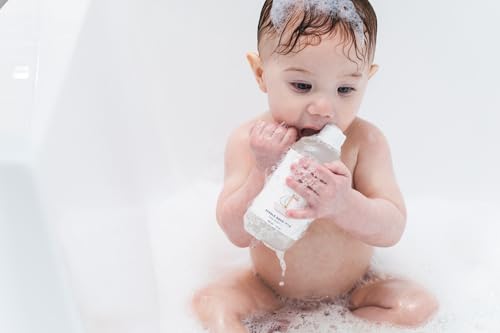 Little Charlie Bubble Bath Milk – Gentle & Nourishing Bubble Bath for Babies, Enriched with Coconut Milk & Oatmeal, Safe for Sensitive Skin, Soothes & Moisturizes, 8 fl.oz