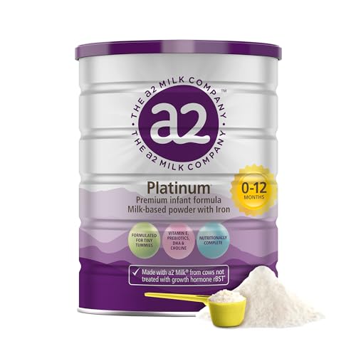 a2 Platinum® Premium Infant Formula for Babies ages 0-12 Months, Milk-Based Powder with Iron. Nutritionally Complete, made with pure and natural a2 Milk® - 14.1 - oz Can