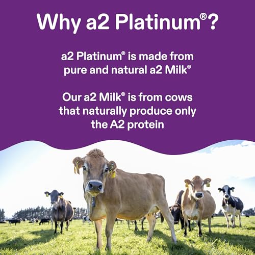 a2 Platinum® Premium Infant Formula for Babies ages 0-12 Months, Milk-Based Powder with Iron. Nutritionally Complete, made with pure and natural a2 Milk® - 14.1 - oz Can