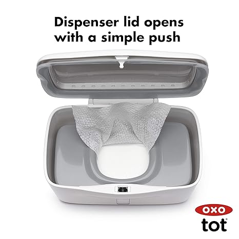 OXO Tot Perfect Pull Wipes Dispenser - Gray, 1 Count (Pack of 1)